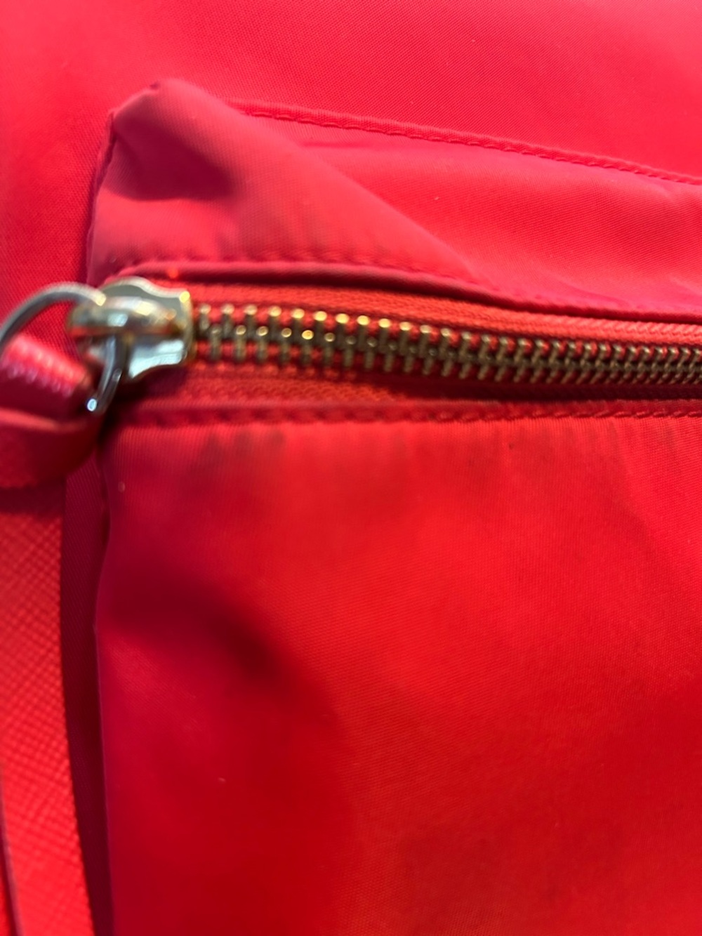 Kate Spade Red Nylon Mini Backpack - Picture 10 of 10